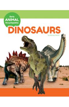 Coperta cărții 'Dinosaurs - Kathryn Hulick'