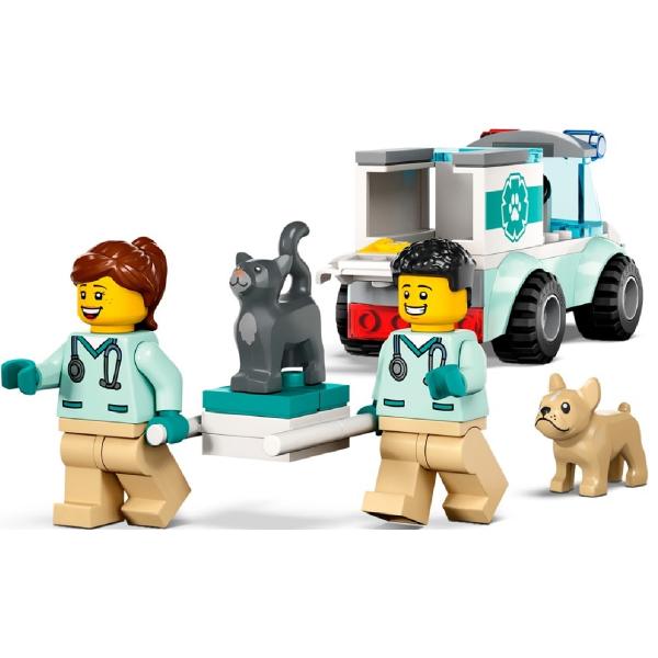 Lego City. Ambulanta veterinara