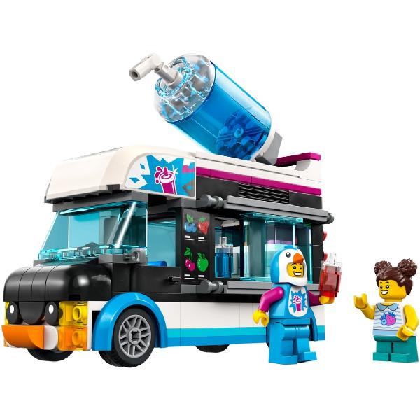 Lego City. Camioneta pinguin cu granita