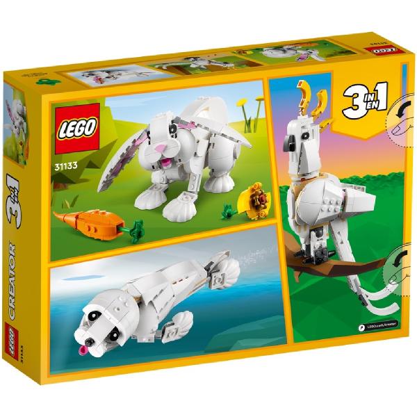 Lego Creator 3 in 1. Iepure alb