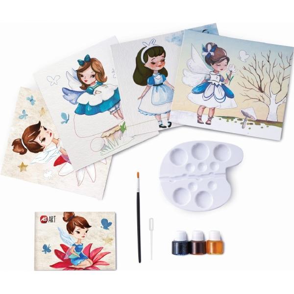 Set desen: Acuarela. Zane