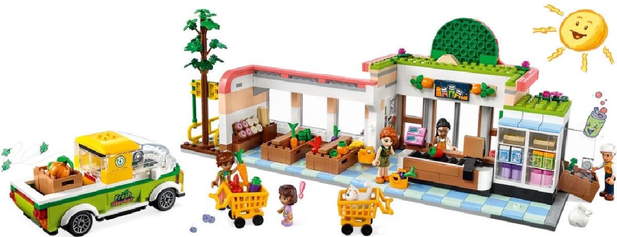 Lego Friends. Bacanie organica