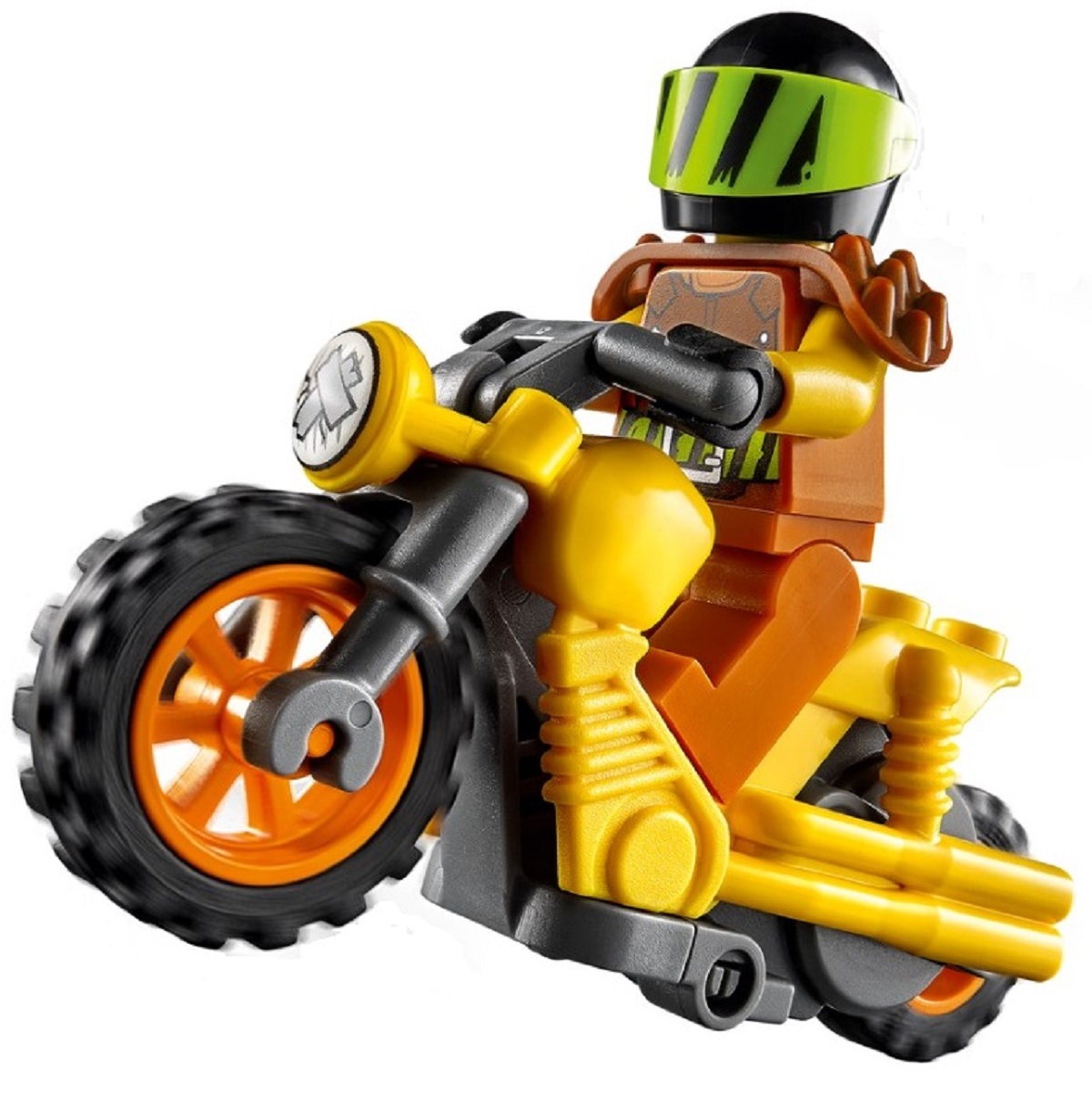 Lego City. Motocicleta de cascadorie pentru impact