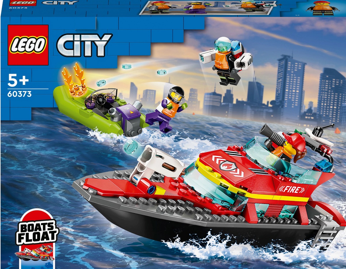 Lego City. Barca de salvare a pompierilor
