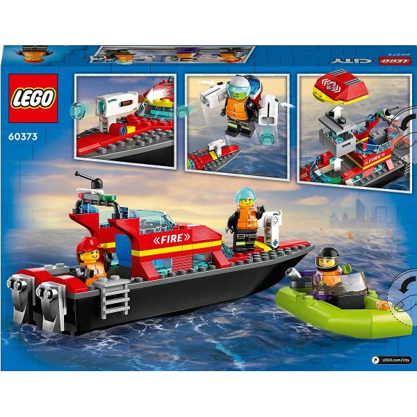 Lego City. Barca de salvare a pompierilor