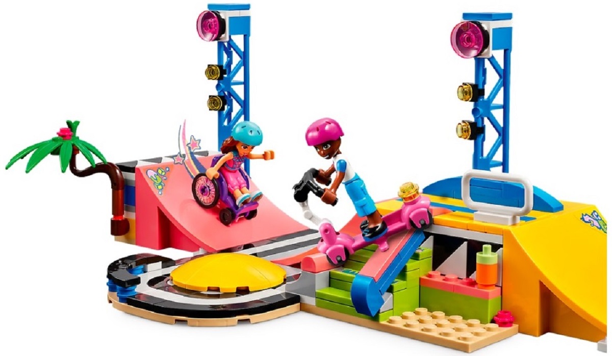 Lego Friends. Parc de skateboarding