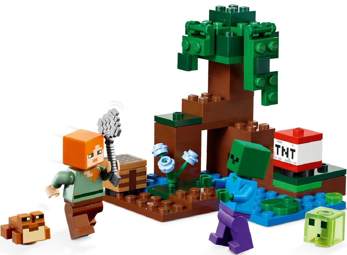 Lego Minecraft. Aventura in mlastina