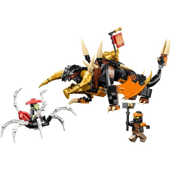 Lego Ninjago. Dragonul de pamant Evo al lui Cole