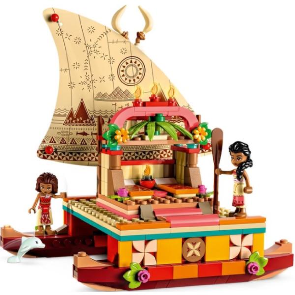 Lego Disney Princess. Catamaranul polinezian al Moanei
