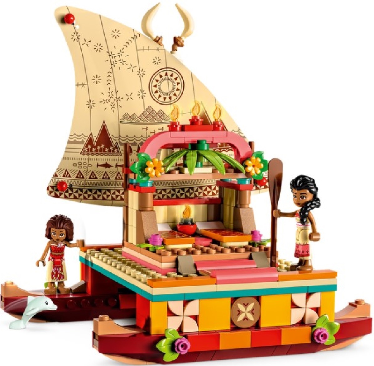 Lego Disney Princess. Catamaranul polinezian al Moanei