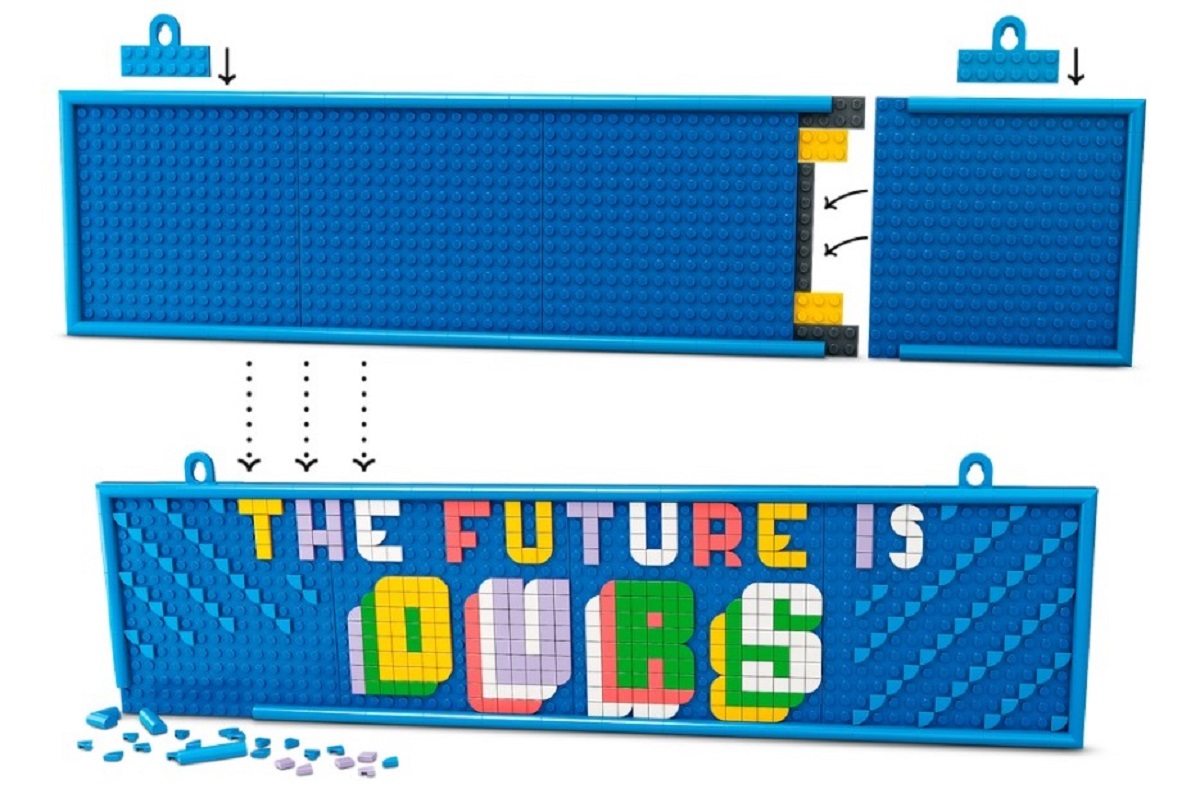 Lego Dots. Panou mare pentru mesaje