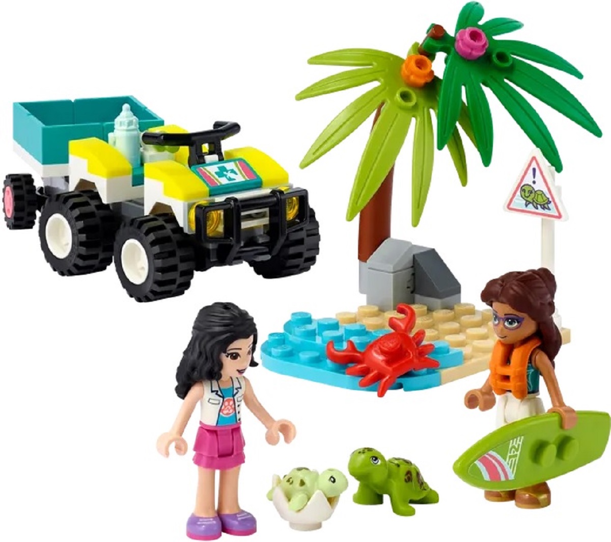 Lego Friends. Vehicul de protectie a testoaselor