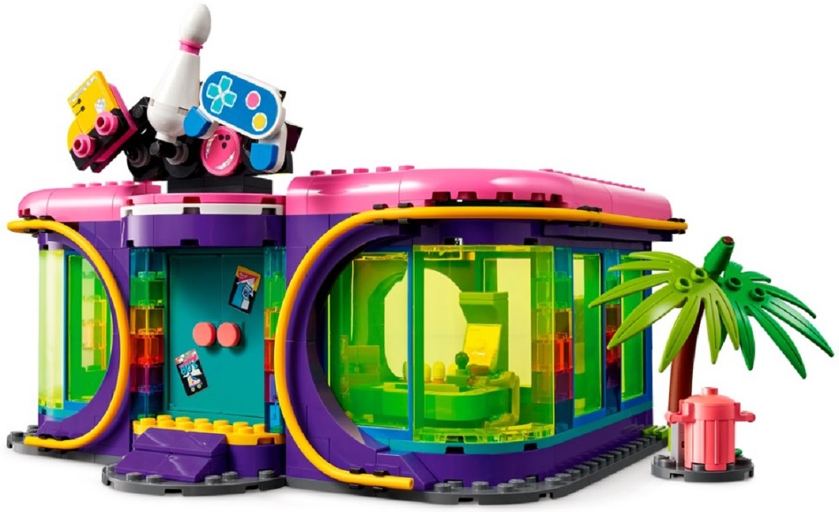 Lego Friends. Galeria disco cu jocuri electronice