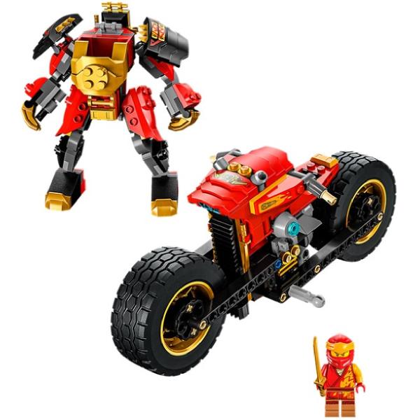 Lego Ninjago. Motocicleta robot Evo a lui Kai