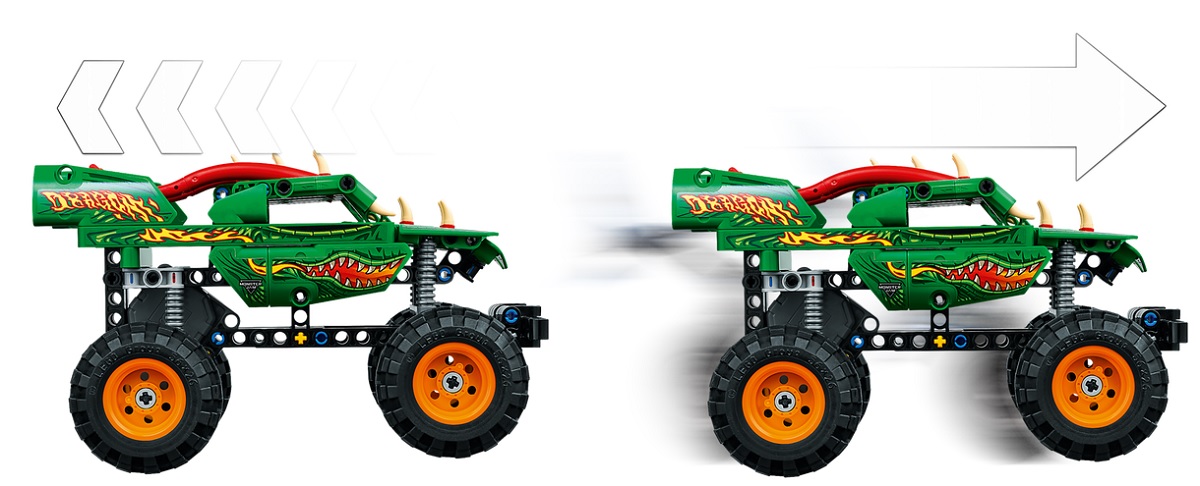Lego Technic. Monster Jam Dragon