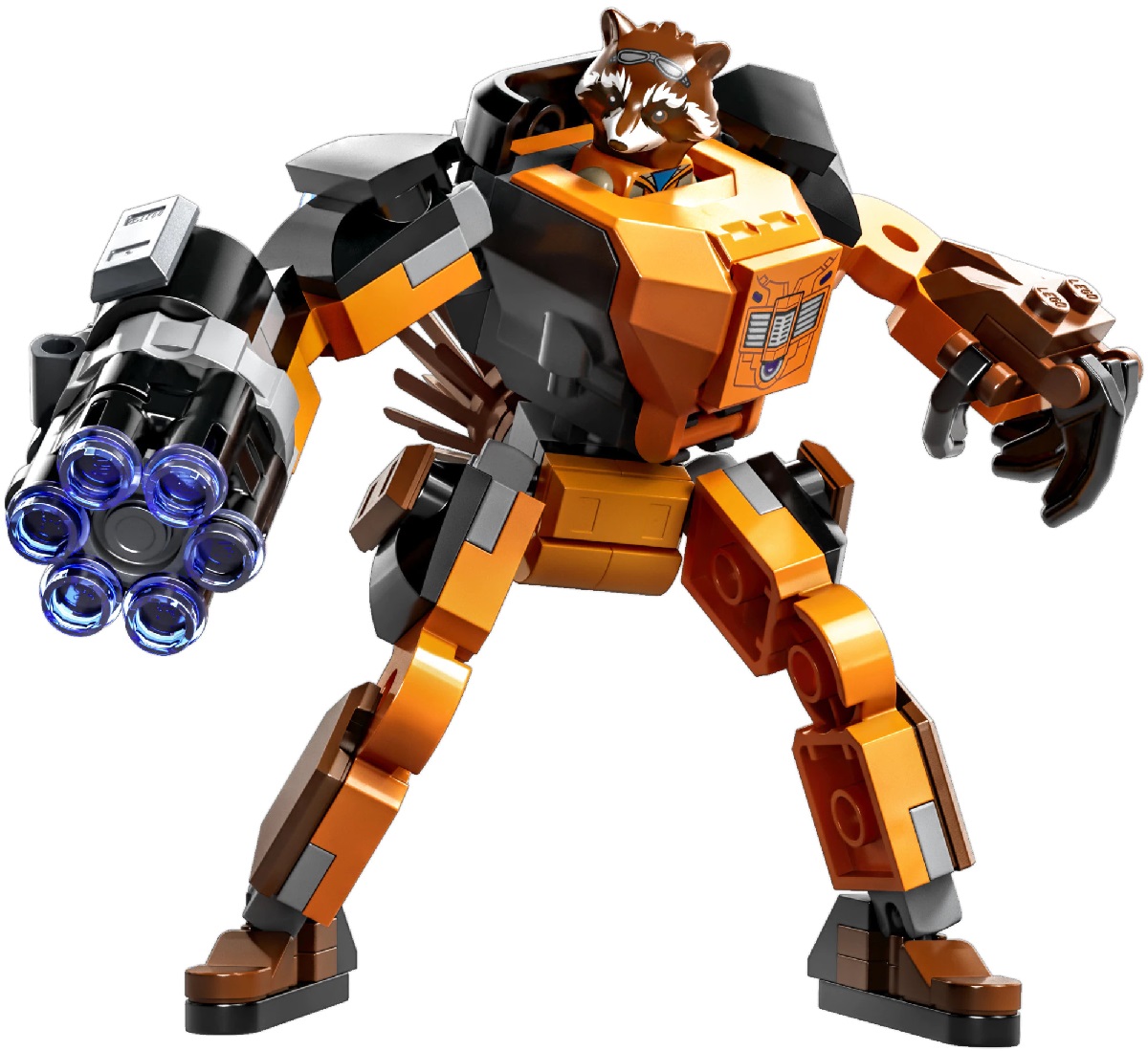 Lego Super Heroes. Armura de robot a lui Rocket