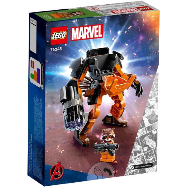 Lego Super Heroes. Armura de robot a lui Rocket