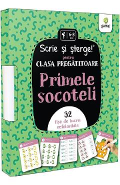 Coperta cărții 'Primele socoteli. Scrie si sterge! - Clasa pregatitoare'