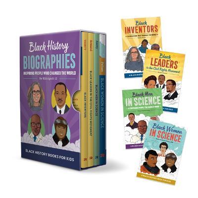 Black History Biographies 4 Book Box Set: Inspiring People Who Changed the World for Kids Ages 8-12 - Rockridge Press