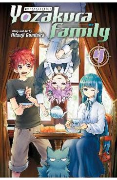 Coperta cărții 'Mission: Yozakura Family, Vol. 4 - Hitsuji Gondaira'