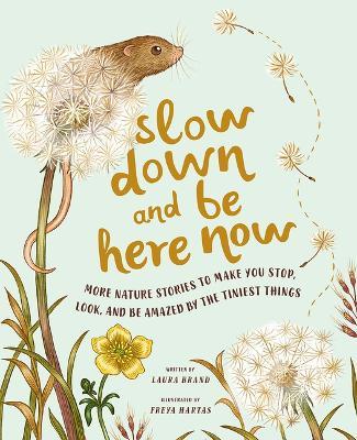 Slow Down and Be Here Now: More Nature Stories to Make You Stop, Look, and Be Amazed by the Tiniest Things - Laura Brand