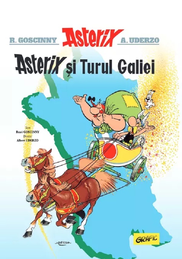 Asterix si Turul Galiei. Seria Asterix Vol.5 - Rene Goscinny