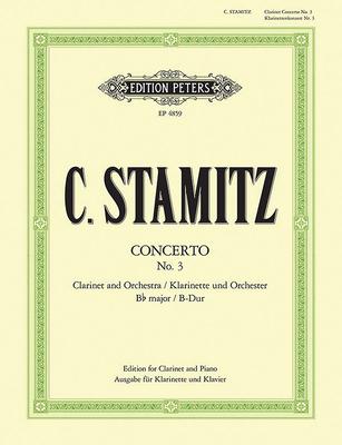 Clarinet Concerto No. 3 in B Flat (Edition for Clarinet and Piano) - Carl Stamitz