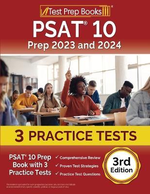 PSAT 10 Prep 2023 and 2024: PSAT 10 Prep Book with 3 Practice Tests [3rd Edition] - Joshua Rueda