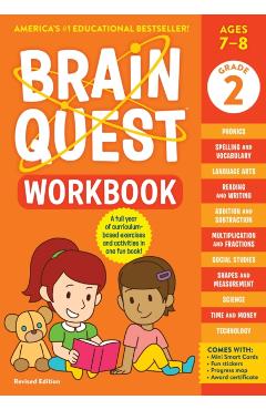 Brain Quest Workbook: 2nd Grade Revised Edition - Workman Publishing
