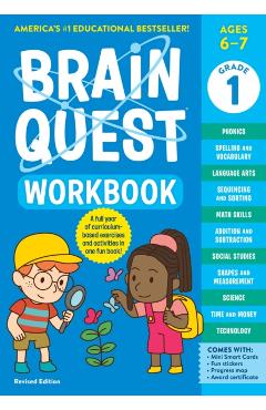 Brain Quest Workbook: 1st Grade Revised Edition - Workman Publishing