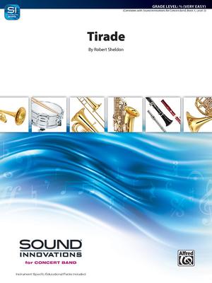 Tirade: Conductor Score & Parts - Robert Sheldon