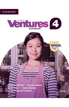 Coperta cărții 'Ventures Level 4 Workbook - Gretchen Bitterlin'