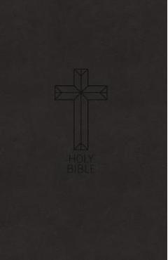 Poza produsului NKJV, Value Thinline Bible, Standard Print, Imitation Leather, Black, Red Letter Edition - Thomas Nelson