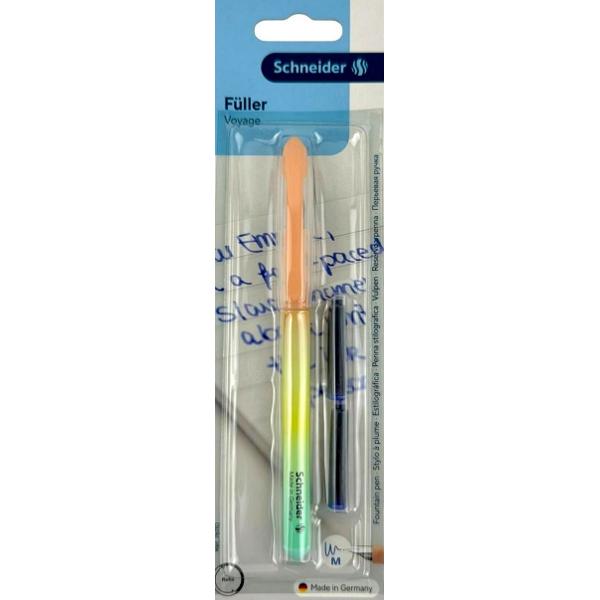 Stilou roz Voyage + 2 rezerve