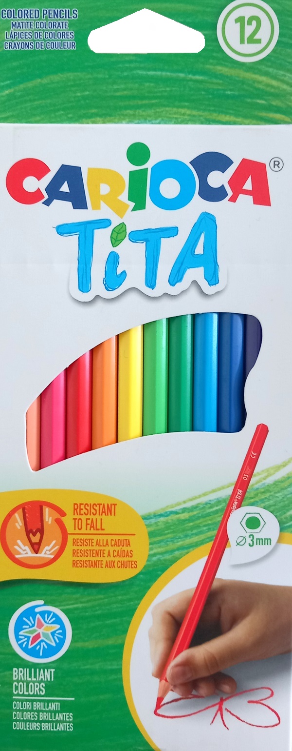 Set creioane colorate 12 culori