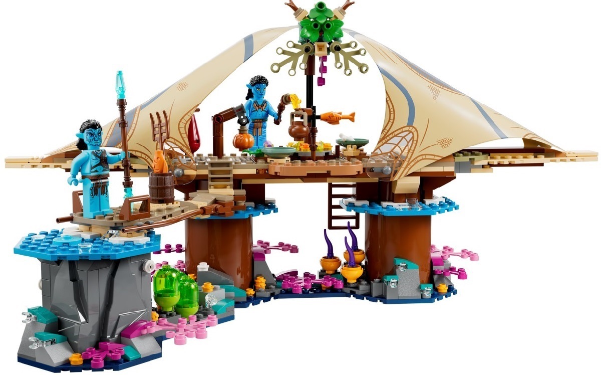 Lego Avatar. Casa Metkayina in recif