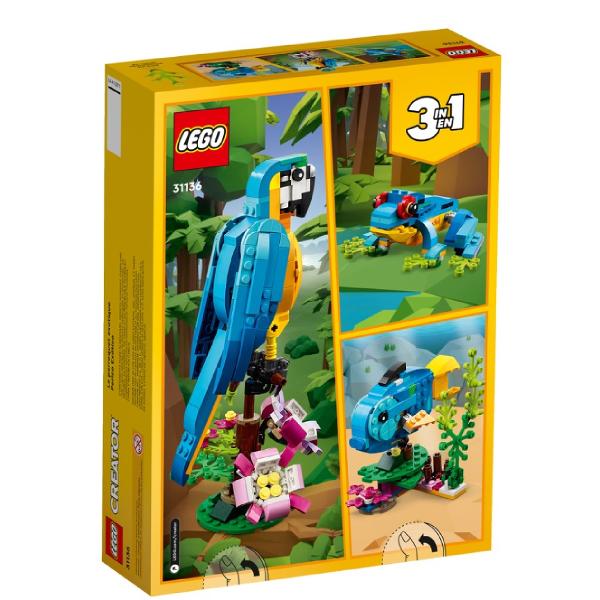 Lego Creator 3 in 1. Papagal exotic