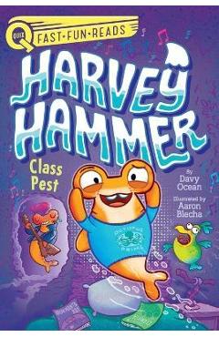 Coperta cărții 'Class Pest: Harvey Hammer 2 - Davy Ocean'