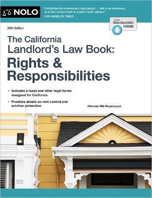 The California Landlord's Law Book: Rights & Responsibilities - Nils Rosenquest