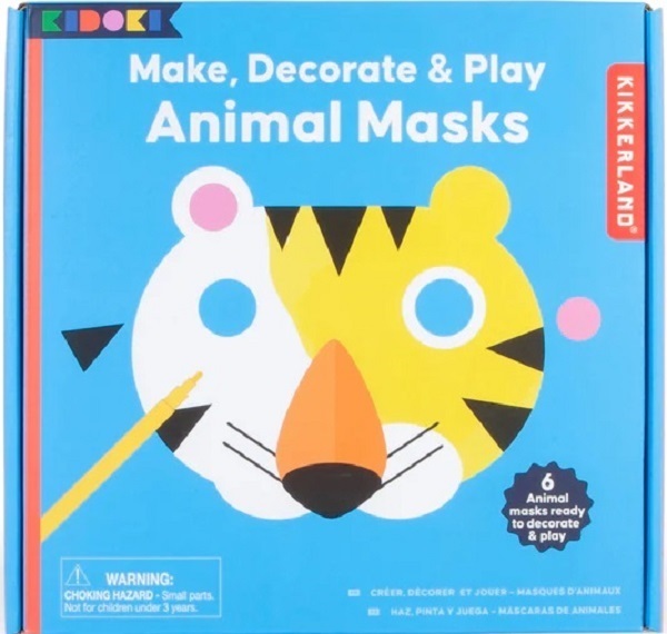 Kit decorativ: Make, decorate and play. Animal Masks