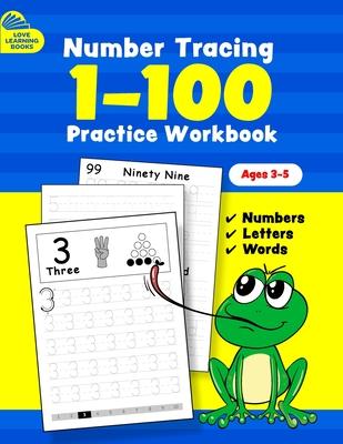 Number Tracing Book for Preschoolers and Kids: Learn Numbers and Math Activity Book for Kids 3-5, Kindergarten, Homeschool and Preschoolers - Turner