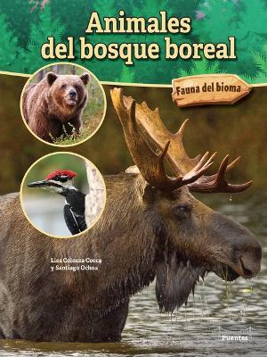 Coperta cărții 'Animales del Bosque Boreal: Boreal Forest Animals - Lisa Colozza Cocca'
