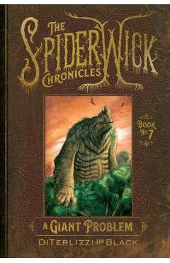 Coperta cărții 'A Giant Problem - Tony Diterlizzi'