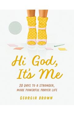 Coperta cărții 'Hi God, It's Me - Georgia Brown'