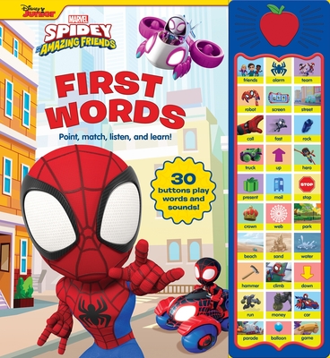 Disney Junior Marvel Spidey and His Amazing Friends: First Words Sound Book - Pi Kids