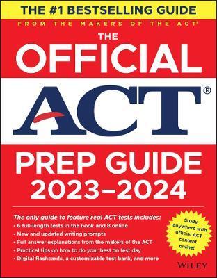 The Official ACT Prep Guide 2023-2024, (Book + Online Course) - Act