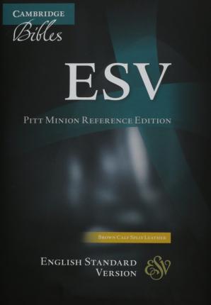 ESV Pitt Minion Reference Edition Brown Calf Split Leather Es444: X - 