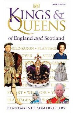 Coperta cărții 'Kings and Queens of England and Scotland - Plantagenet Somerset Fry'
