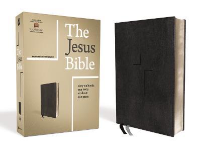 The Jesus Bible, ESV Edition, Leathersoft, Black - Passion Publishing