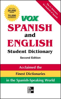 Vox Spanish and English Student Dictionary Pb, 2nd Edition - Vox